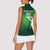 Custom Pakistan Cricket Women Sleeveless Polo Shirt Go Champions Shaheens LT05 - Wonder Print Shop