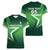 Custom Pakistan Cricket Women V-Neck T-Shirt Go Champions Shaheens