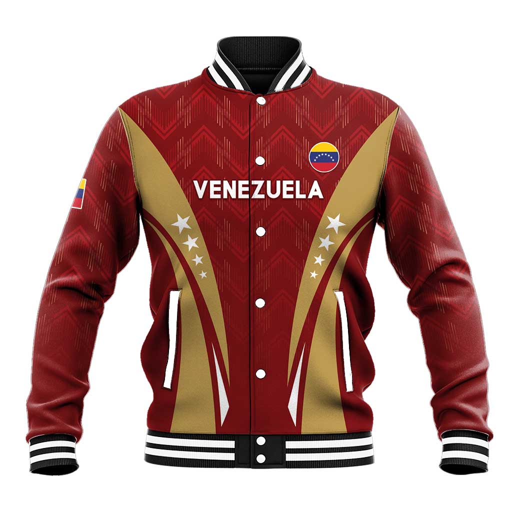 Custom Venezuela Football Baseball Jacket Go Champions