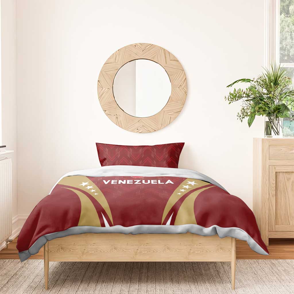 Venezuela Football Bedding Set Go Champions
