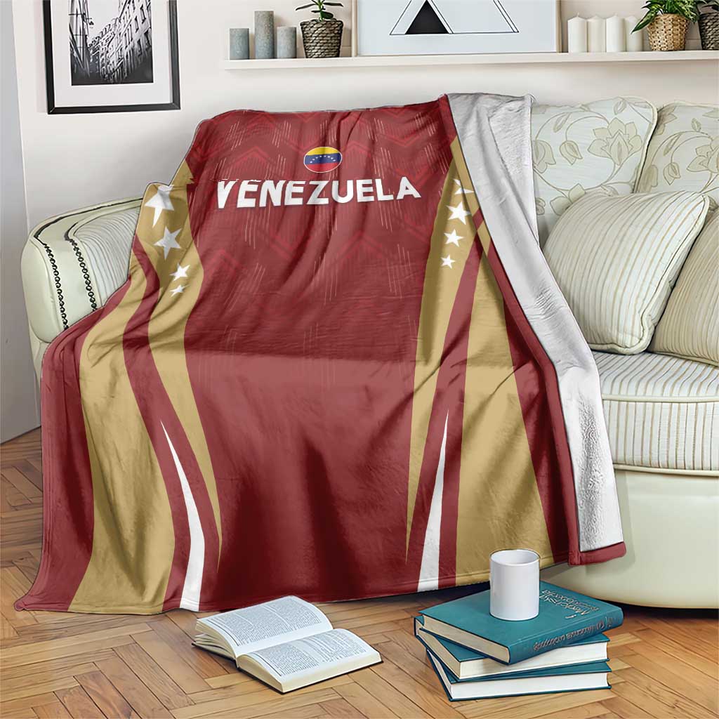 Venezuela Football Blanket Go Champions