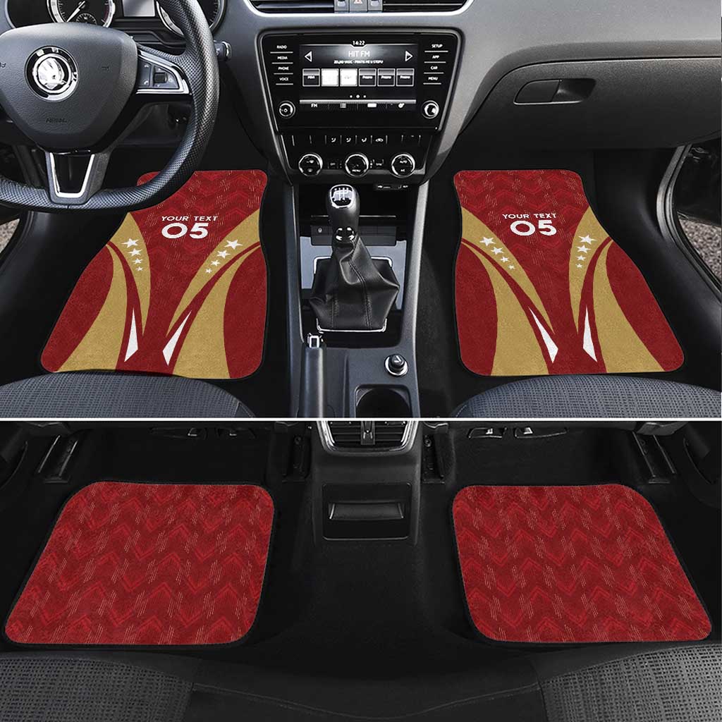 Venezuela Football Car Mats Go Champions