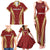 Custom Venezuela Football Family Matching Tank Maxi Dress and Hawaiian Shirt Go Champions