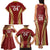 Custom Venezuela Football Family Matching Tank Maxi Dress and Hawaiian Shirt Go Champions