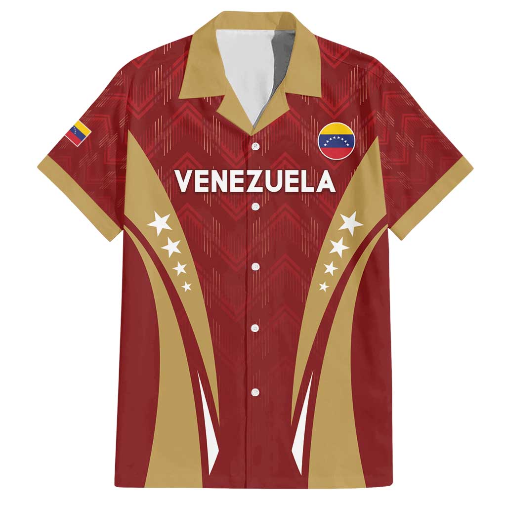 Custom Venezuela Football Hawaiian Shirt Go Champions