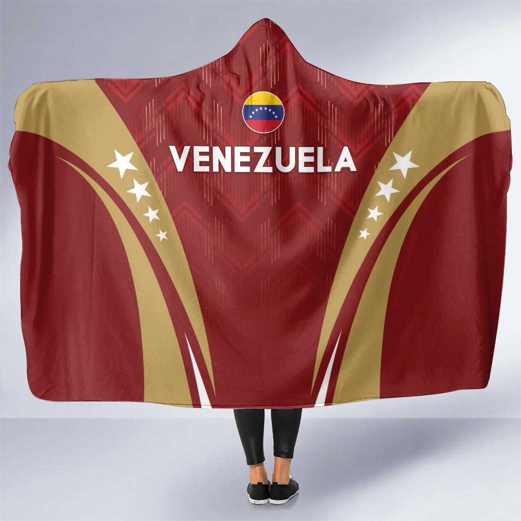 Venezuela Football Hooded Blanket Go Champions