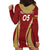 Custom Venezuela Football Hoodie Dress Go Champions