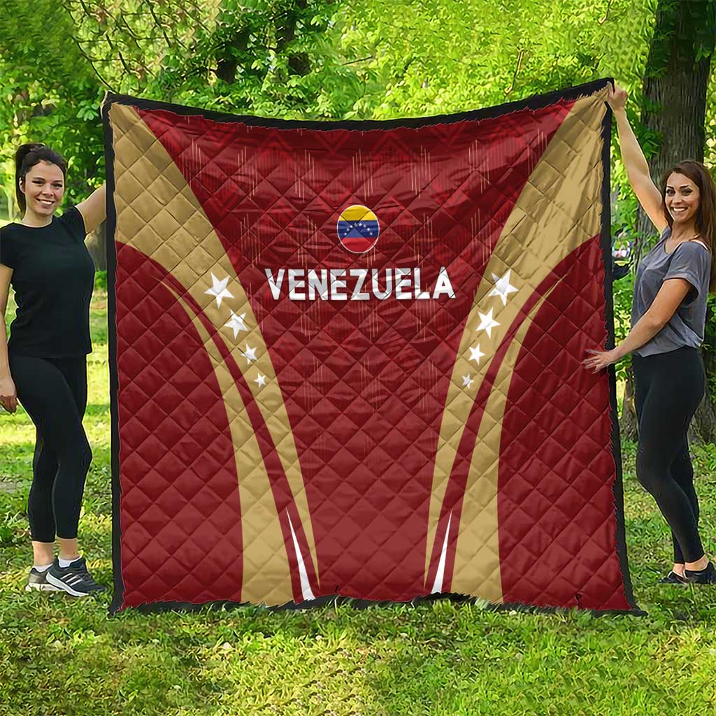 Venezuela Football Quilt Go Champions