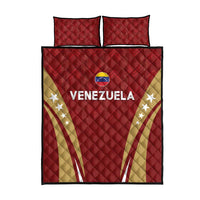 Venezuela Football Quilt Bed Set Go Champions