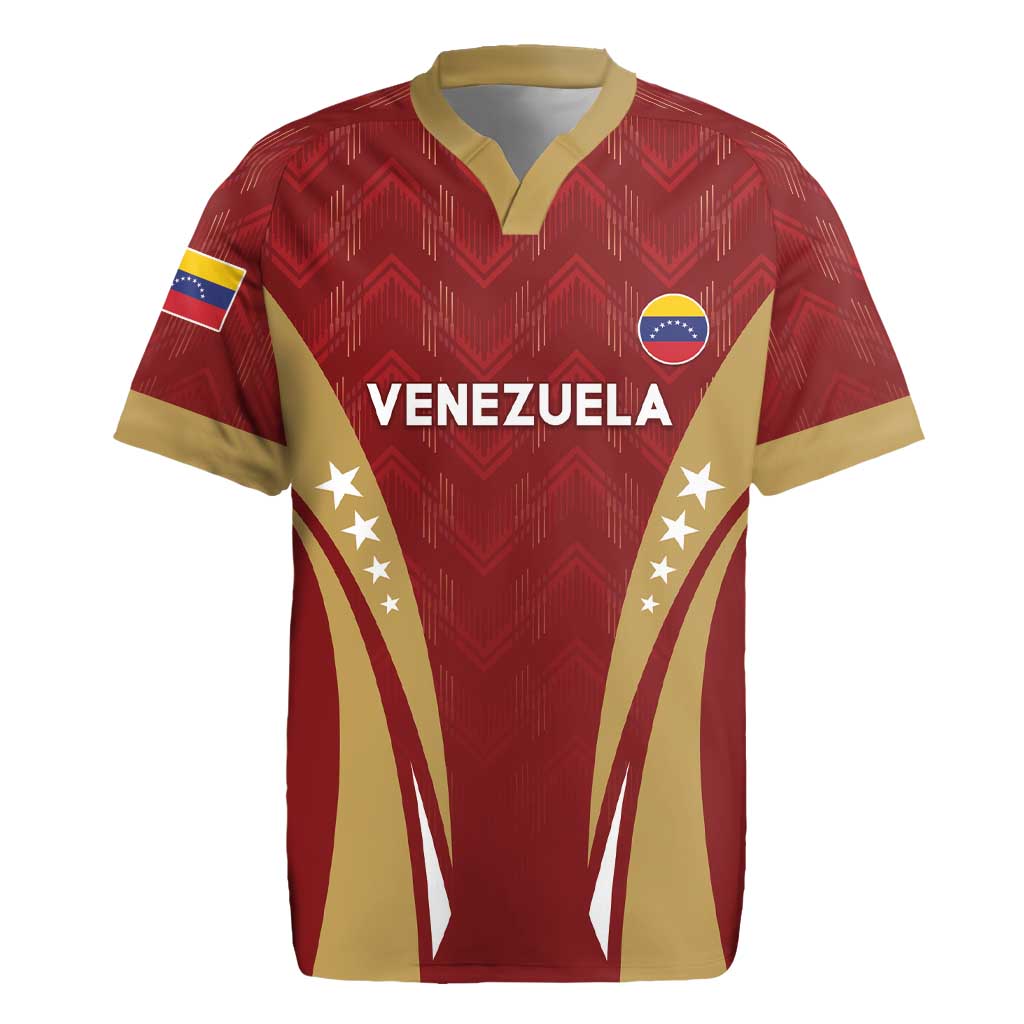 Custom Venezuela Football Rugby Jersey Go Champions