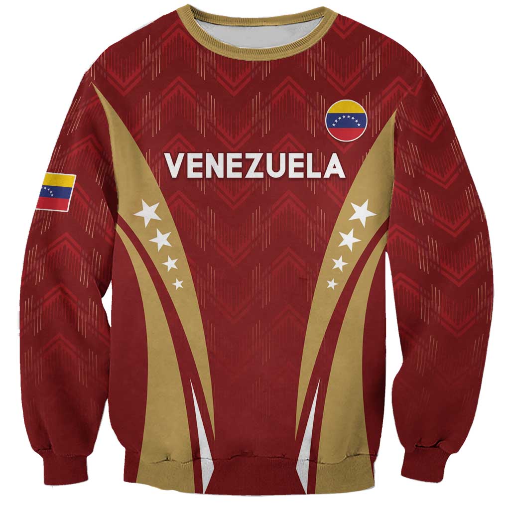 Custom Venezuela Football Sweatshirt Go Champions