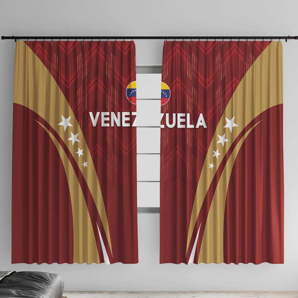 Venezuela Football Window Curtain Go Champions