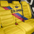 Colombia Football Back Car Seat Cover Vamos La Tricolor Retro Style