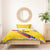 Colombia Football Bedding Set Vamos La Tricolor Retro Style