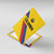 Colombia Football Canvas Wall Art Vamos La Tricolor Retro Style