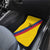 Colombia Football Car Mats Vamos La Tricolor Retro Style