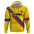 Custom Colombia Football Hoodie Vamos La Tricolor Retro Style