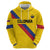 Custom Colombia Football Hoodie Vamos La Tricolor Retro Style