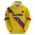 Custom Colombia Football Hoodie Vamos La Tricolor Retro Style