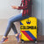 Colombia Football Luggage Cover Vamos La Tricolor Retro Style