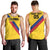 Custom Colombia Football Men Tank Top Vamos La Tricolor Retro Style