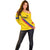 Custom Colombia Football Off Shoulder Sweater Vamos La Tricolor Retro Style