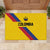 Colombia Football Rubber Doormat Vamos La Tricolor Retro Style