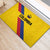 Colombia Football Rubber Doormat Vamos La Tricolor Retro Style