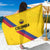 Colombia Football Sarong Vamos La Tricolor Retro Style