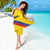 Colombia Football Sarong Vamos La Tricolor Retro Style