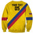 Custom Colombia Football Sweatshirt Vamos La Tricolor Retro Style