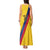 Custom Colombia Football Tank Maxi Dress Vamos La Tricolor Retro Style