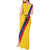 Custom Colombia Football Tank Maxi Dress Vamos La Tricolor Retro Style