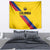 Colombia Football Tapestry Vamos La Tricolor Retro Style