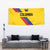 Colombia Football Tapestry Vamos La Tricolor Retro Style