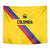 Colombia Football Tapestry Vamos La Tricolor Retro Style