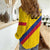 Custom Colombia Football Women Casual Shirt Vamos La Tricolor Retro Style