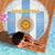 Argentina Football Beach Blanket Albiceleste Unique Style