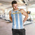 Custom Argentina Football Men Tank Top Albiceleste Unique Style