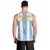 Custom Argentina Football Men Tank Top Albiceleste Unique Style