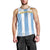 Custom Argentina Football Men Tank Top Albiceleste Unique Style