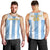 Custom Argentina Football Men Tank Top Albiceleste Unique Style