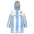 Custom Argentina Football Wearable Blanket Hoodie Albiceleste Unique Style