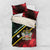 Saint Kitts and Nevis Bedding Set Flag Style With Stars