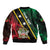 Personalized Saint Kitts and Nevis Bomber Jacket Flag Style With Stars