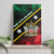 Saint Kitts and Nevis Canvas Wall Art Flag Style With Stars