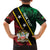 Personalized Saint Kitts and Nevis Family Matching Off Shoulder Maxi Dress and Hawaiian Shirt Flag Style With Stars