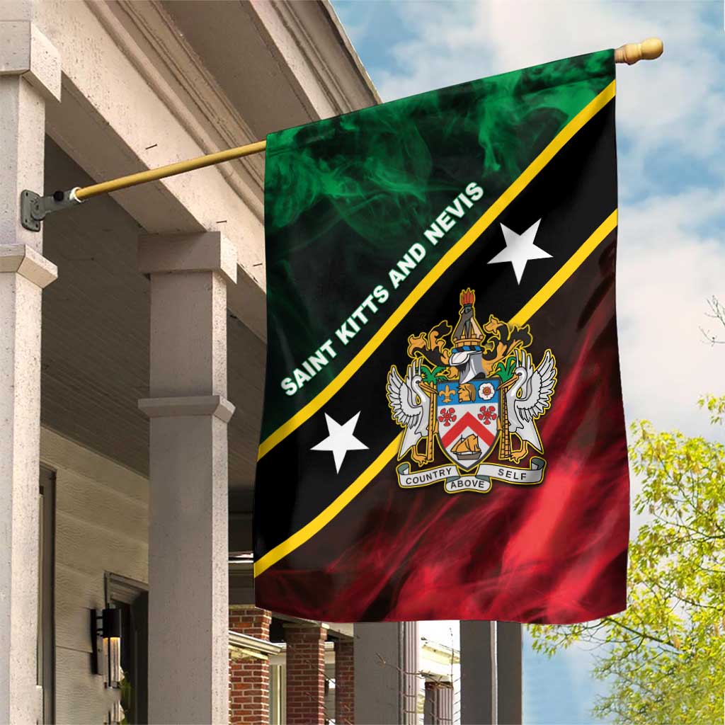 Saint Kitts and Nevis Garden Flag Flag Style With Stars