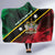 Saint Kitts and Nevis Hooded Blanket Flag Style With Stars