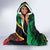 Saint Kitts and Nevis Hooded Blanket Flag Style With Stars